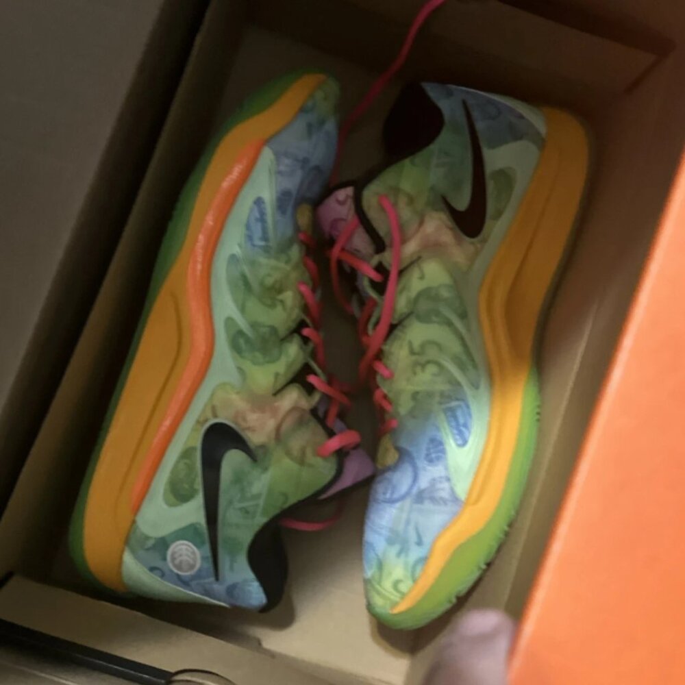 Nike KD 17 Basketball Kevin Durant Easy Money All-Star HF1811-700 - Picture 9 of 13
